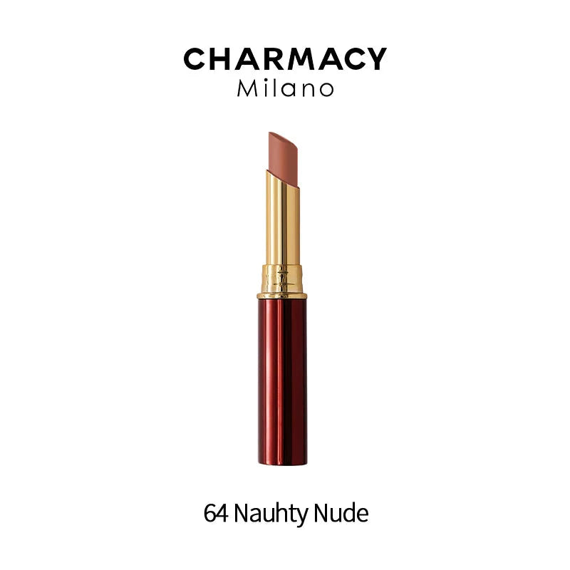 CHARMACY 16 Colors Waterproof Velvet Lipstick Easy to Wear Longstay Lip Stick Long-Lasting Matte Lip Makeup Cosmetic