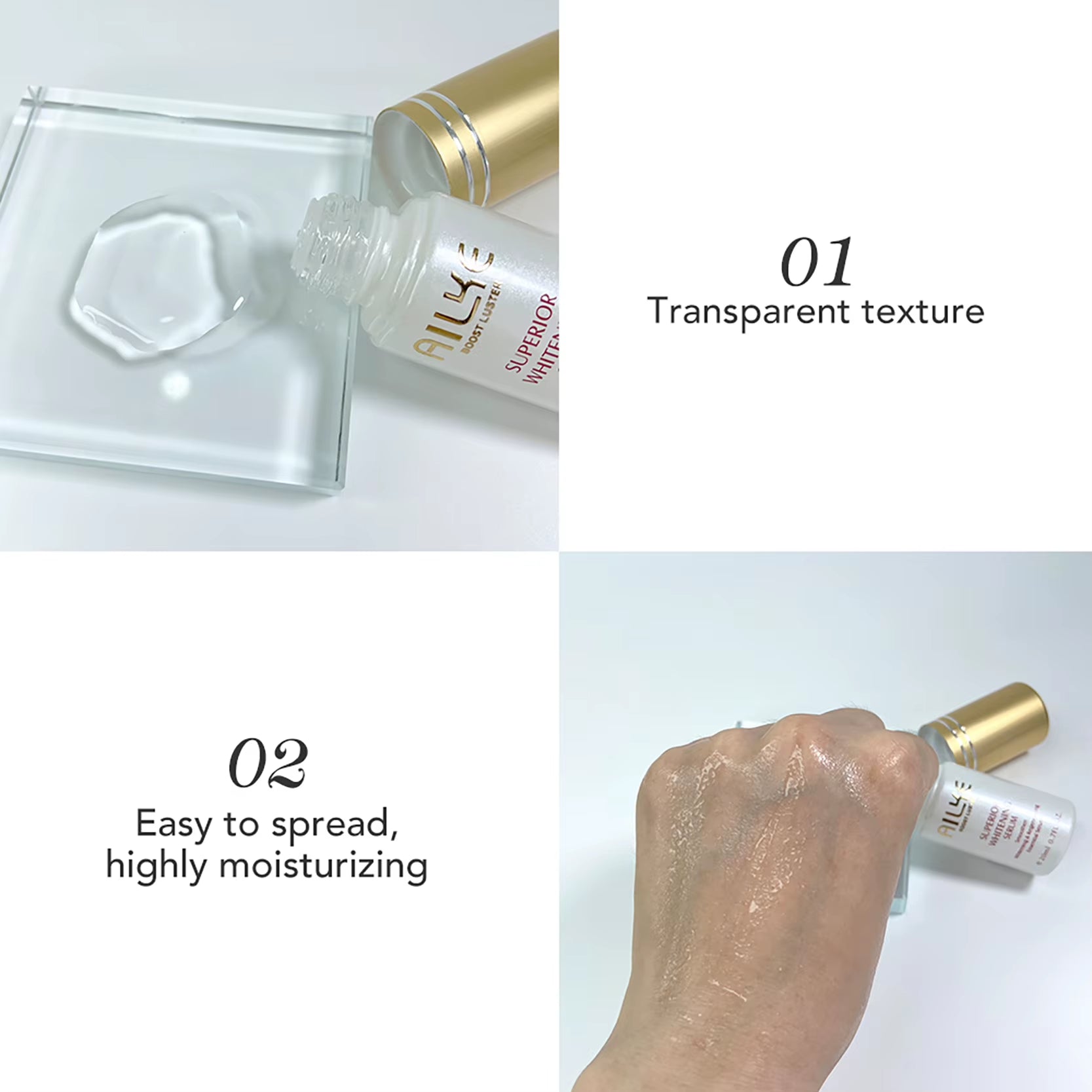 Superior Lightening Face Serum, Clean Skin, Brighten, Hydrating, Moisturizing, Reduce Dark Spots, Pigmentation, Melanin