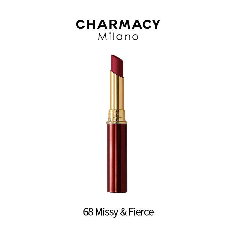 CHARMACY 16 Colors Waterproof Velvet Lipstick Easy to Wear Longstay Lip Stick Long-Lasting Matte Lip Makeup Cosmetic
