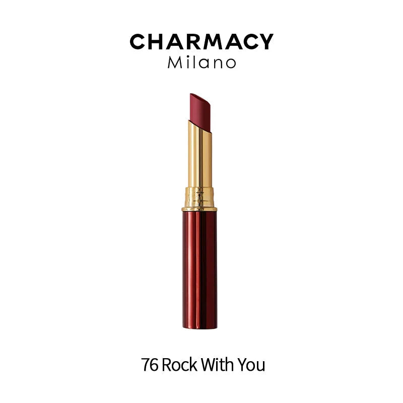 CHARMACY 16 Colors Waterproof Velvet Lipstick Easy to Wear Longstay Lip Stick Long-Lasting Matte Lip Makeup Cosmetic